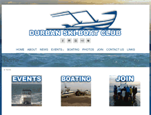 Tablet Screenshot of durbanskiboatclub.co.za